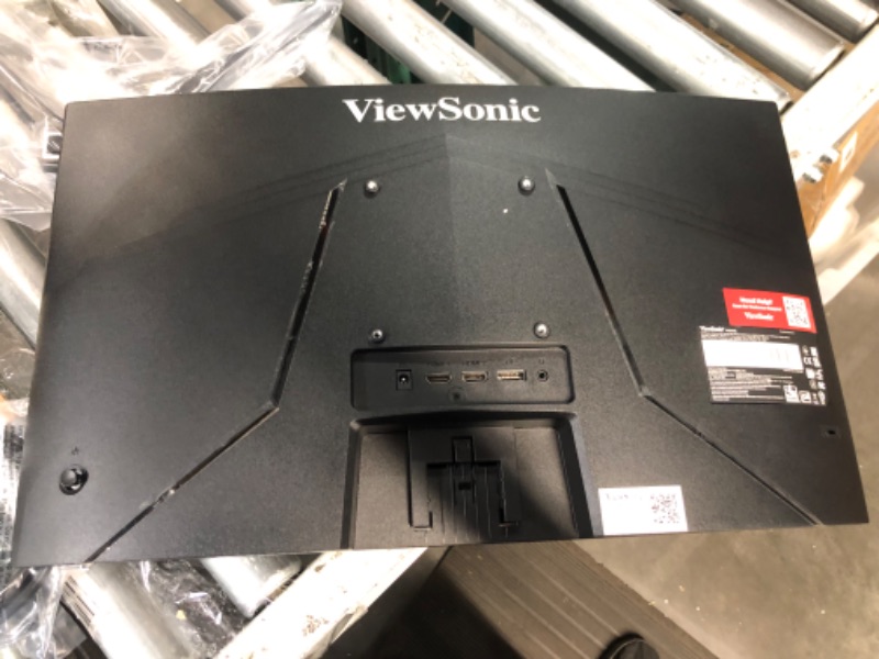 Photo 1 of ViewSonic Omni VX2418C 24 Inch 1080p 1ms 165Hz Curved Gaming Monitor with FreeSync Premium, Eye Care, HDMI and DisplayPort 24-Inch