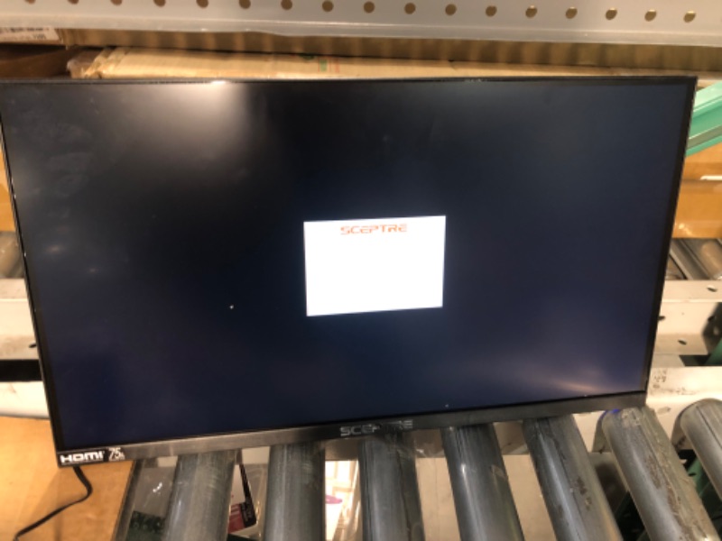 Photo 3 of Sceptre E225W-19203RTA 22 Inch LED Ultra Thin 75 hz 5 ms Adaptive Sync Compatible 2x HDMI VGA Computer Monitor with Built In Speakers, Black