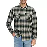 Photo 1 of Hurley Men's Brushed Flannel Long Sleeve Button Up Shirt, XL