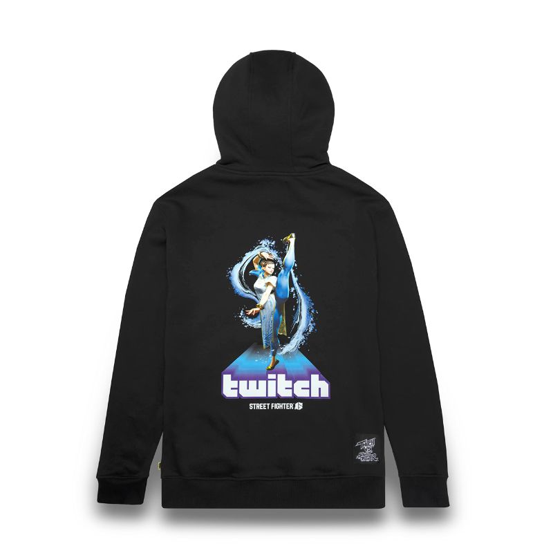 Photo 1 of Twitch x Street Fighter 6 Hoodie Large Black