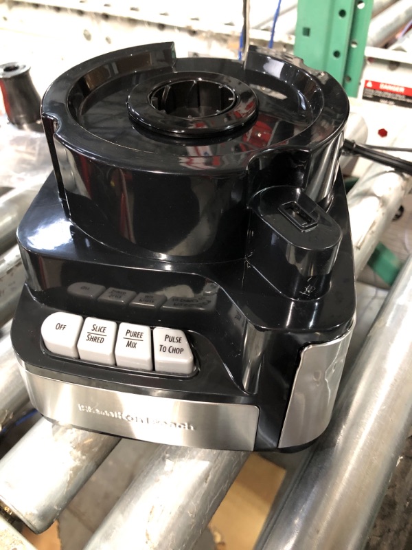 Photo 2 of **MISSING PIECES / UNTESTED**
Hamilton Beach 70725a 12-Cup Stack and Snap Food Processor