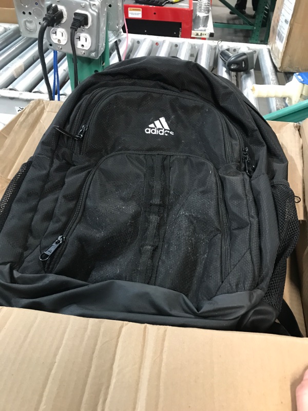 Photo 1 of adidas Prime Backpack, BLACK AND WHITE USED