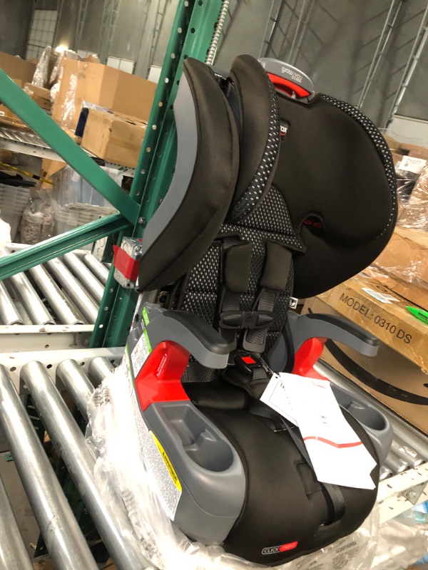 Photo 1 of Britax Grow with You ClickTight Harness-2-Booster Car Seat, Flow Gray