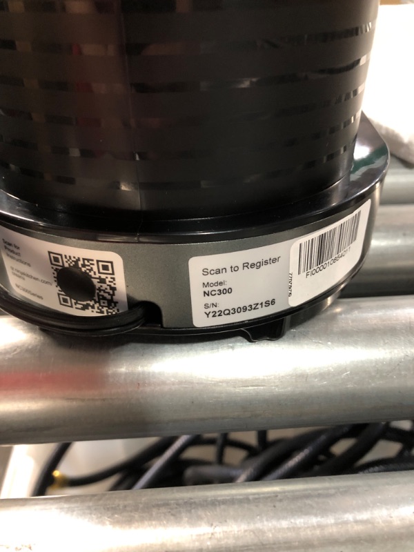 Photo 5 of **NONREFUNDABLE**FOR PARTS OR REPAIR**SEE NOTES**
Ninja NC301 CREAMi Ice Cream Maker, for Gelato, Mix-ins, Milkshakes, Sorbet, Smoothie Bowls & More, 7 One-Touch Programs, with (2) Pint Containers & Lids, Compact Size, Perfect for Kids, Silver Silver 7 Fu