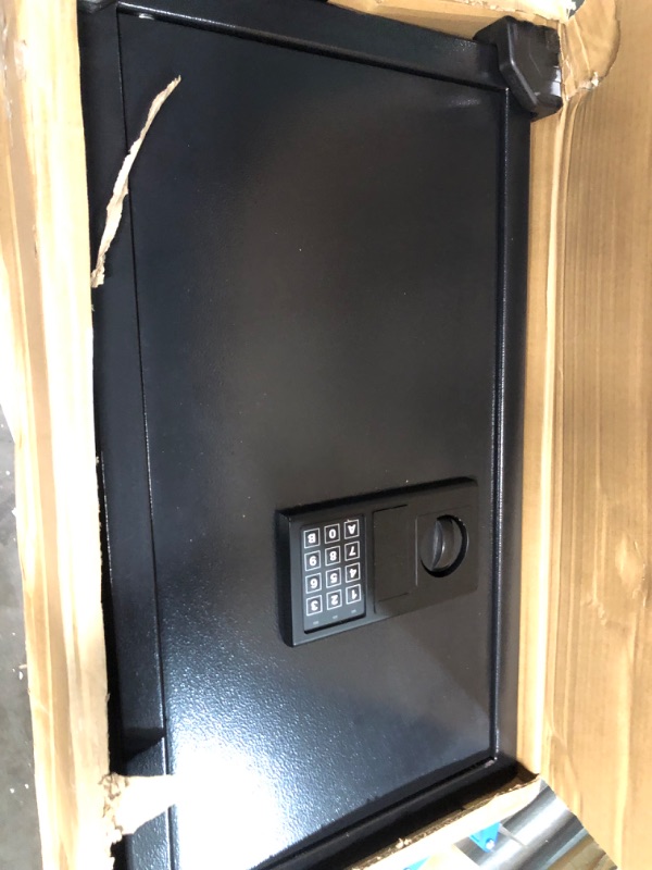 Photo 2 of 25.6" Tall Fireproof Wall Safes Between the Studs 16" Centers, Electronic Hidden Safe with Removable Shelf, Home Safe for Firearms, Money, Jewelry, Passport