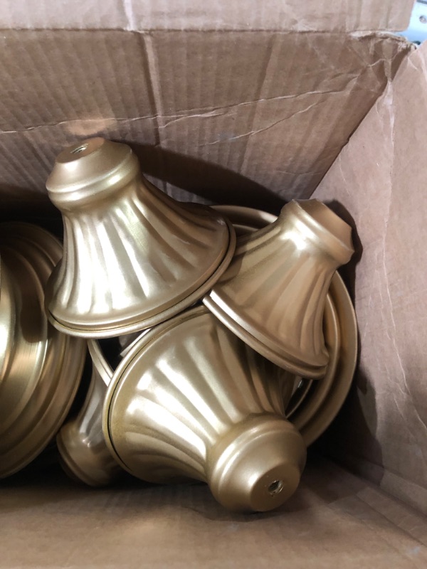 Photo 3 of 10Pcs Gold Metal Candle Holders 5.12" Tall Stand Flowers Vase Candlestick Flower Arrangement Candelabra Candle Holder Stand Set for Wedding Party Event Restaurant Hotel Decoration 5.12" Tall, 10pcs