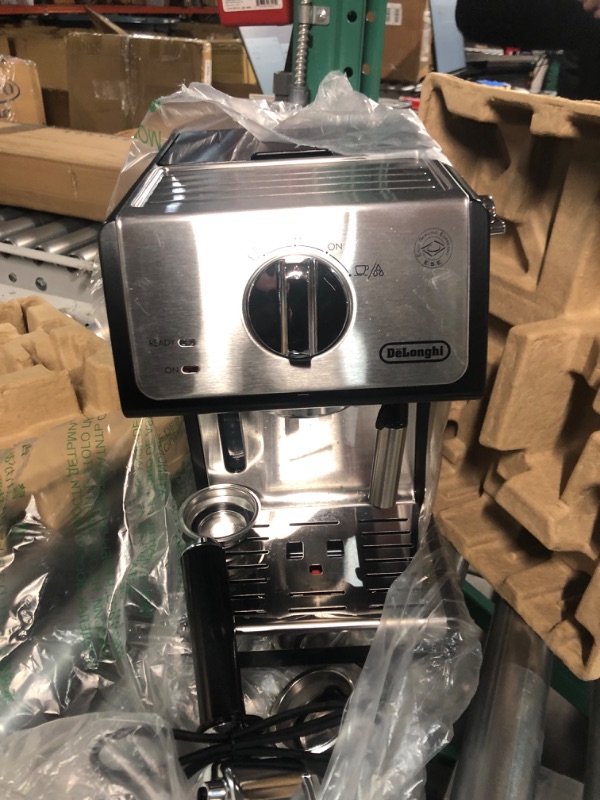 Photo 2 of ***USED***De'Longhi ECP3420 Bar Pump Espresso and Cappuccino Machine, 15", Black