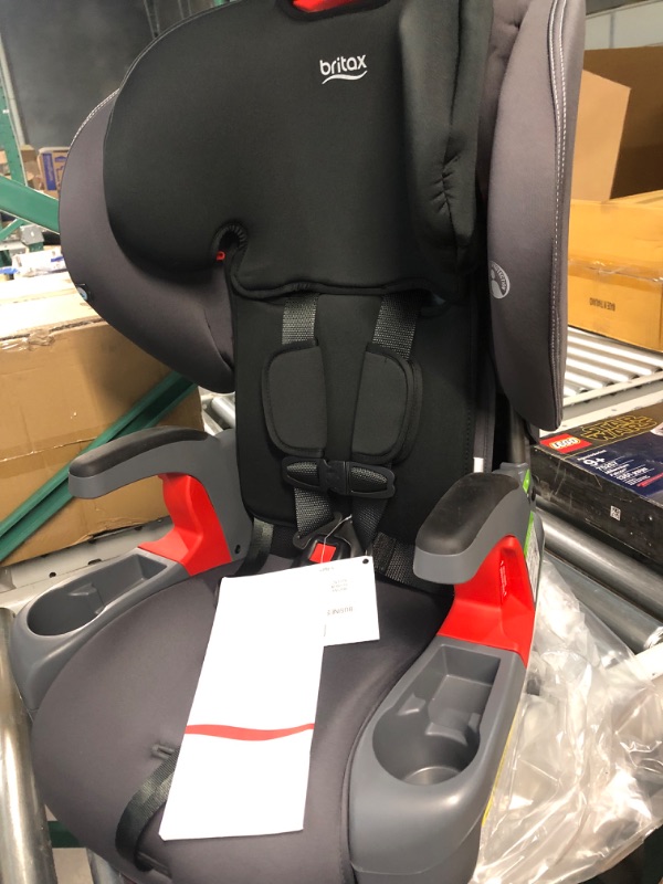 Photo 3 of Britax Grow with You ClickTight Harness-2-Booster Car Seat, Cool N Dry - Cool Flow Moisture Wicking Fabric ClickTight Cool n Dry