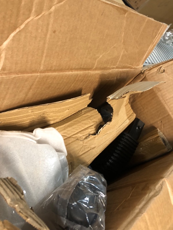 Photo 1 of SUPERJARE Drafting Chair with Back, Adjustable Foot Rest Rolling Stool, Multi-Purpose Office Desk Chair, Thick Seat Cushion for Home Bar Kitchen Shop - Black