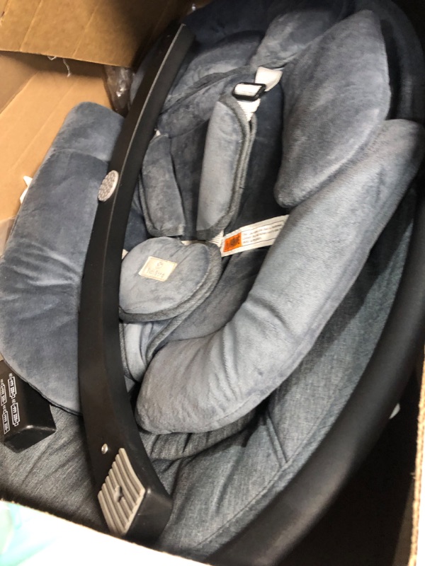 Photo 2 of ***USED***Baby Swings for Infants, BabyBond Bluetooth Infant Swing with Music Speaker with 3 Seat Positions, 5 Point Harness Belt, 5 Speeds and Remote Control 