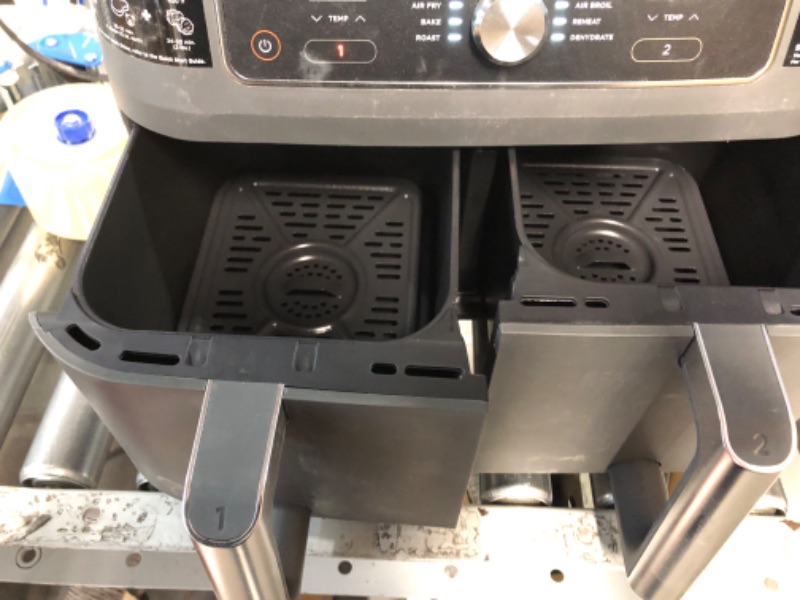Photo 1 of ***USED LIKE NEW***Ninja DZ401 Foodi 10 Quart 6-in-1 DualZone XL 2-Basket Air Fryer with 2 Independent Frying Baskets, 