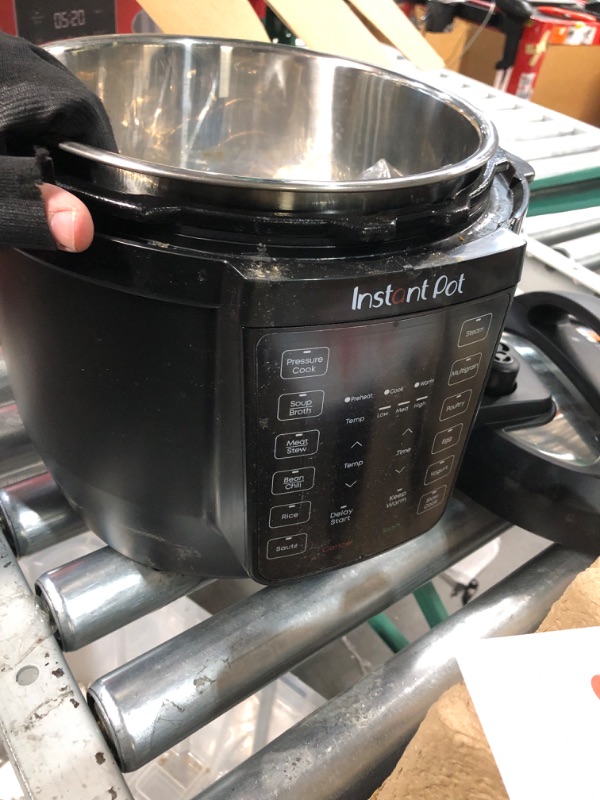 Photo 1 of ***USED***Instant Pot Duo V6 7-in-1 Electric Multi-Cooker, Pressure Cooker, Slow Cooker, Rice Cooker, Steamer, Sauté, Yogurt Maker, & Warmer, Includes App With Over 800 Recipes, Chrome, 6 Quart 6QT Duo V6