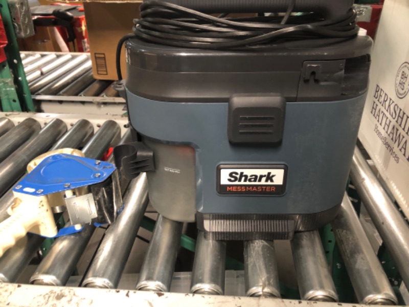 Photo 3 of ***USED**Shark VS101 MessMaster Portable Vacuum, 1 Gallon Capacity, Corded, Handheld, Perfect for Pets & Cars, AnyBag Technology, Self-Cleaning, Ultra-Powerful Suction, for Tough Wet & Dry Messes, Blue