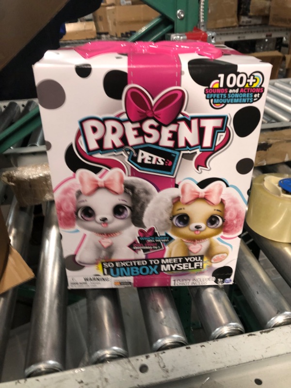 Photo 2 of ***new***Present Pets, Fancy Puppy Interactive Plush Pet Toy with Over 100 Sounds and Actions (Style May Vary)