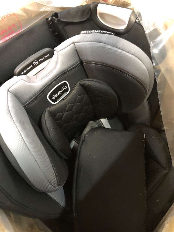 Photo 2 of Baby Jogger City Turn Rotating Convertible Car Seat | Unique Turning Car Seat Rotates for Easy in and Out, Phantom Grey