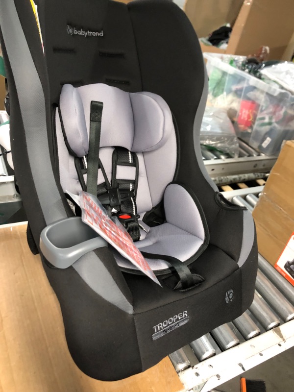 Photo 5 of Baby Trend Trooper 3-in-1 Convertible Car Seat, Dash Black