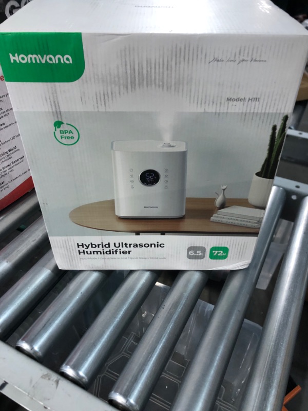 Photo 3 of Homvana Humidifiers for Bedroom Large Home, 6.5L Warm and Cool Mist 