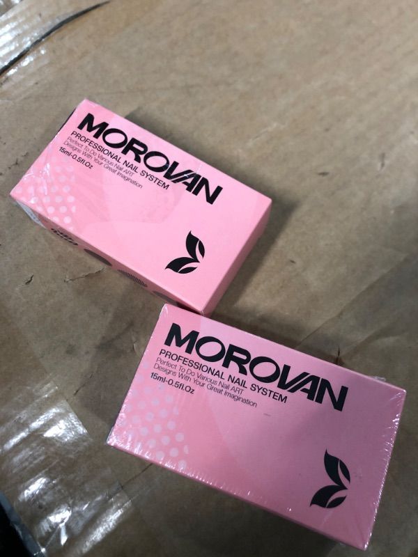 Photo 4 of * SEE NOTES * Morovan Update Gel Base Coat - 15ml Base Coat Nail Polish For Starters 3-In-1 Gel Base Coat High Hardness Strengthen Base Coat Gel Nail Polish Lasting Long Base Coat Super High Brightness Salon Home