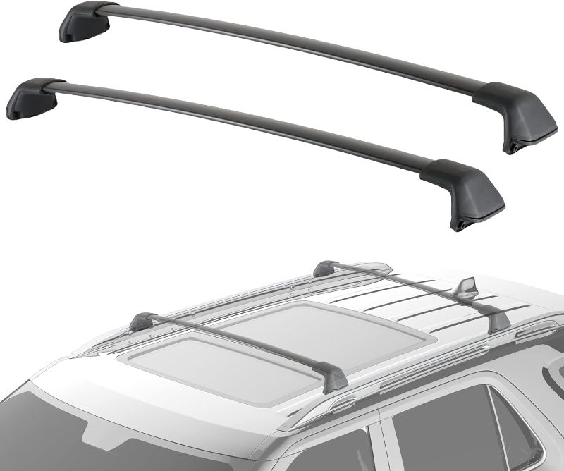 Photo 1 of **no hardware**48" Universal Car Roof Rack, Anti-Theft Lock, Aluminum Car Roof Rack Cross Bars