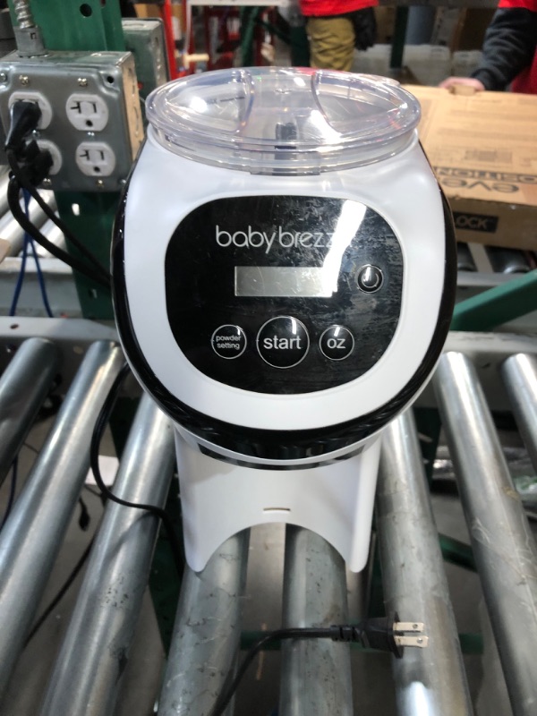 Photo 3 of Baby Brezza Formula Pro Mini Baby Formula Maker – Small Baby Formula Mixer Machine Fits Small Spaces and is Portable for Travel– Bottle Makers Makes The Perfect Bottle for Your Infant On The Go Formula Pro Mini Dispenser Machine