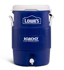 Photo 1 of **MISSING DISPENSOR***Lowe's 5-Gallon (s) Beverage Cooler