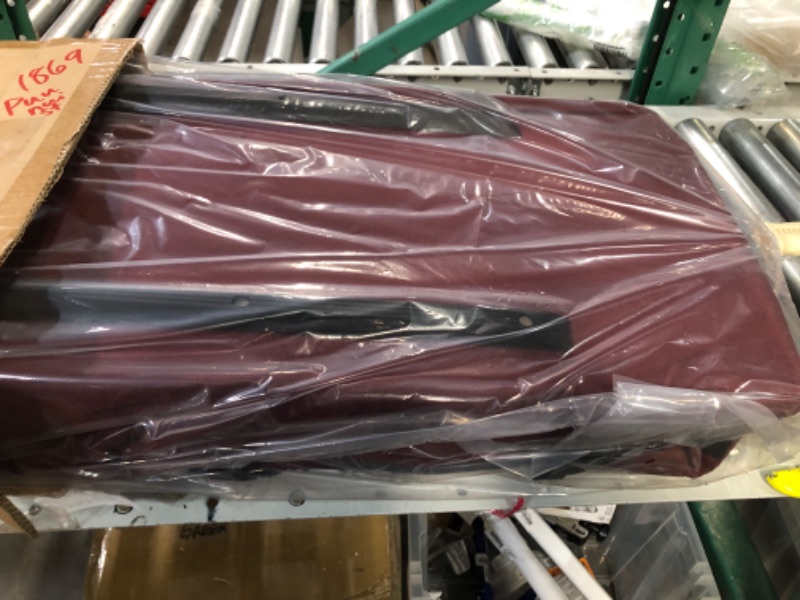 Photo 1 of Amazon Basics Soft-Sided Golf Travel Bag Maroon