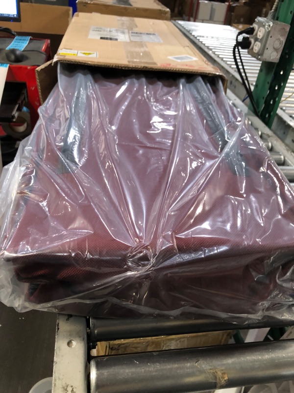 Photo 1 of Amazon Basics Soft-Sided Golf Travel Bag Maroon