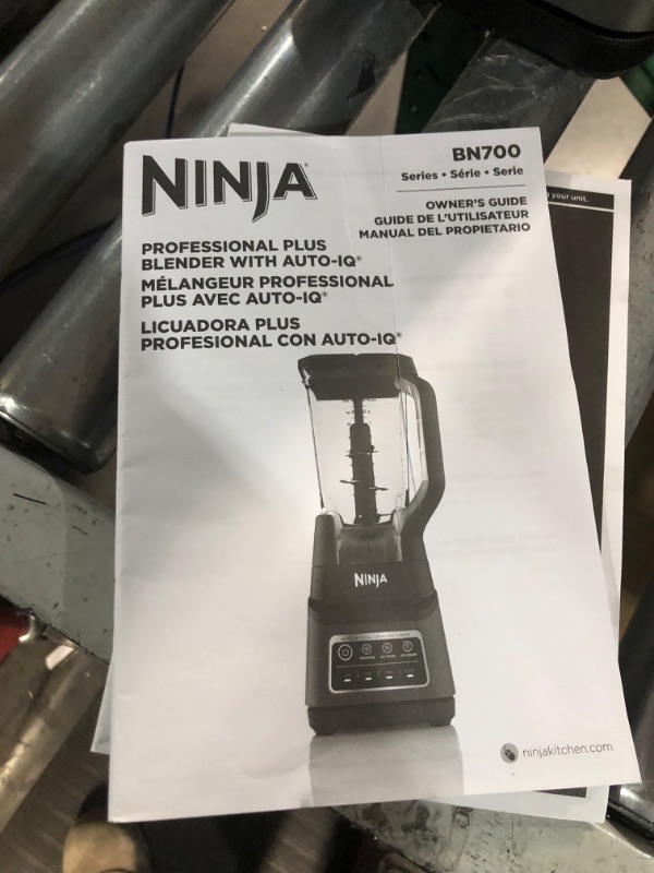 Photo 3 of **missing parts***Ninja SS401 Foodi Power Blender Ultimate System with 72 oz Blending & Food Processing Pitcher, XL Smoothie Bowl Maker and Nutrient Extractor* & 7 Functions, Silver