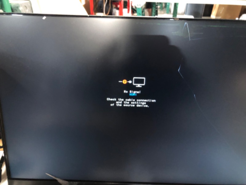 Photo 1 of **DAMAGED**SAMSUNG T350 Series 22-Inch FHD 1080p Computer Monitor, 75Hz, IPS Panel, HDMI, VGA (D-Sub), 3-Sided Border-Less, FreeSync (LF22T350FHNXZA)