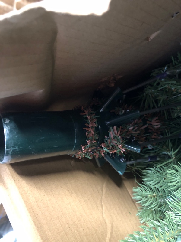 Photo 1 of ***NOT FUNCTIONAL - FOR PARTS - NONREFUNDBALE - SEE COMMENTS*** Holiday Living 7.5-ft Hayden Pine Pre-lit Artificial Christmas Tree with LED Lights