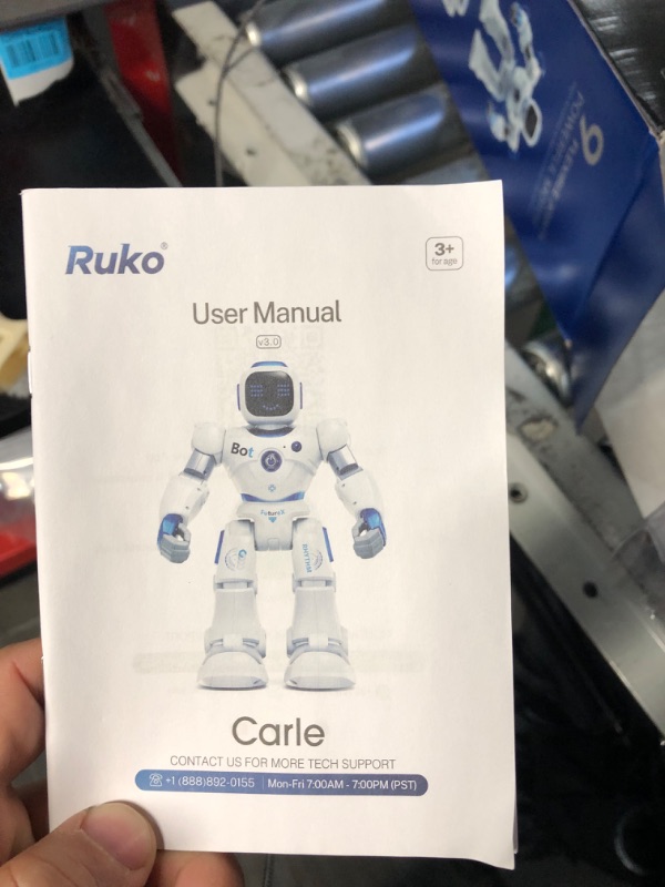 Photo 4 of ***USED - UNABLE TO TEST***
Ruko 1088 Smart Robots for Kids, Large Programmable Interactive RC Robot with Voice Control  