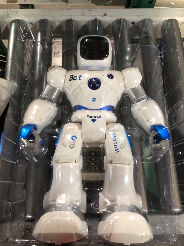 Photo 1 of ***USED - UNABLE TO TEST***
Ruko 1088 Smart Robots for Kids, Large Programmable Interactive RC Robot with Voice Control  