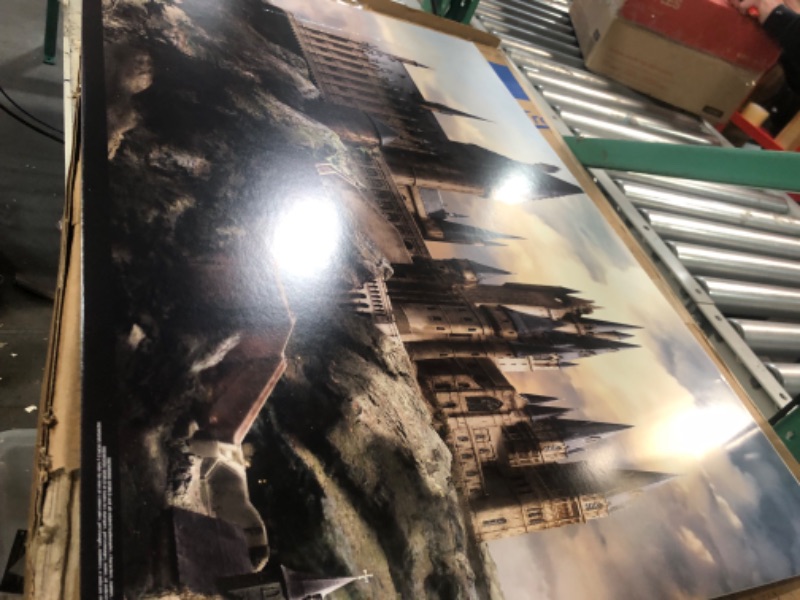 Photo 4 of **No frame***Trends International The Wizarding World: Harry Potter - Hogwarts at Sunrise Wall Poster, 22.375" x 34", Premium Unframed Version 22.37" x 34.00" Premium Unframed Version