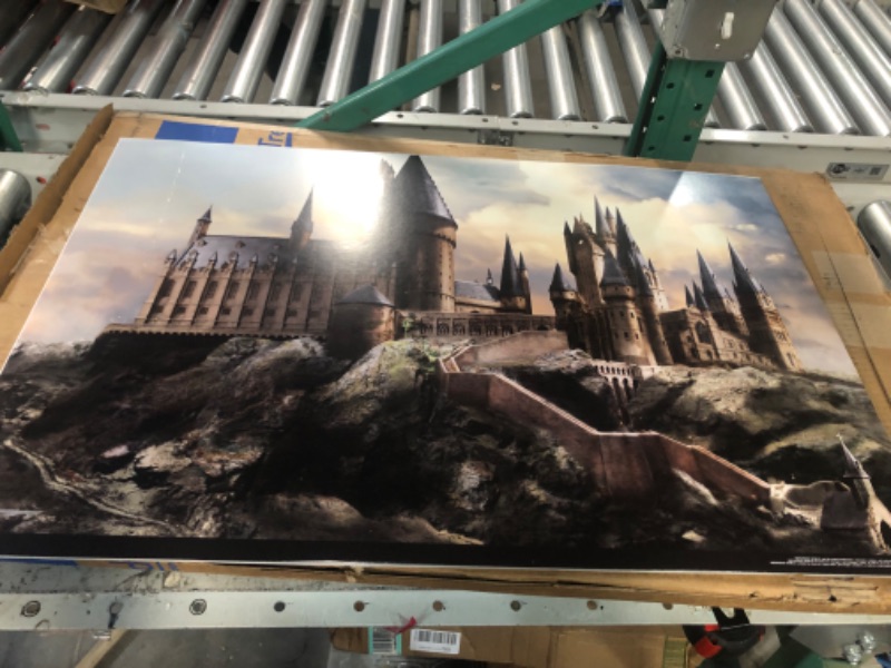 Photo 2 of **No frame***Trends International The Wizarding World: Harry Potter - Hogwarts at Sunrise Wall Poster, 22.375" x 34", Premium Unframed Version 22.37" x 34.00" Premium Unframed Version