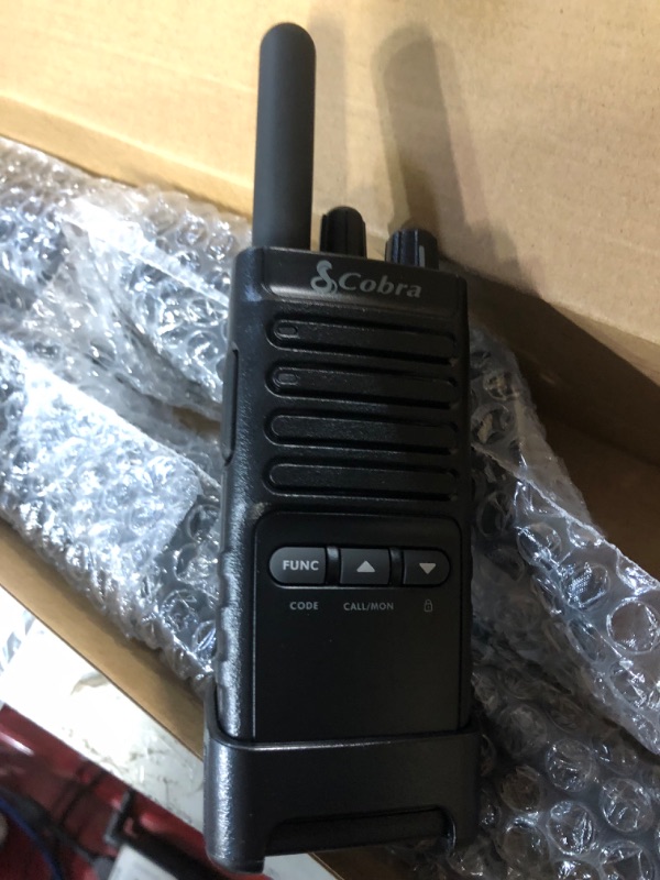 Photo 1 of Cobra PX650 BCH6 - Professional/Business Walkie Talkies for Adults - Rechargeable, 300,000 sq. ft/25 Floor Range Two-Way Radio Set (6-Pack) PX650 6-Pack