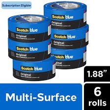 Photo 1 of ***4 of 6***ScotchBlue Original Multi-Surface 6-Pack 1.88-in x 60 Yard(s) Painters Tape