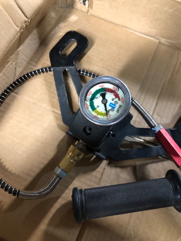 Photo 4 of **missing pieces***VEVOR High Pressure Hand Pump 3 Stage Airgun PCP Pump 4500PSI Stirrup Pump Air Rifle Filling Stirrup Pump(30MPA)