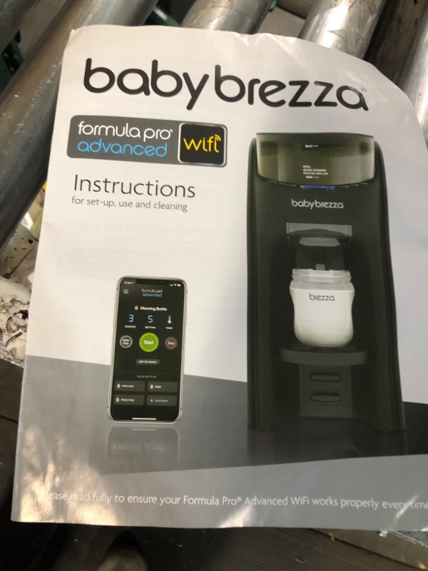 Photo 4 of Baby Brezza Formula Pro Mini Baby Formula Maker – Small Baby Formula Mixer Machine Fits Small Spaces and is Portable for Travel– Bottle Makers Makes The Perfect Bottle for Your Infant On The Go Advanced, WiFi