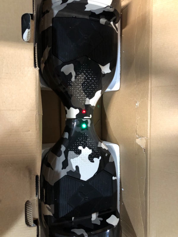 Photo 5 of **damaged**Hover-1 H1-100 Electric Hoverboard Scooter with Infinity LED Wheel Lights Camo