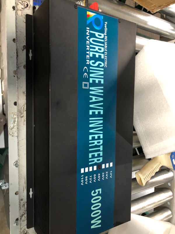 Photo 1 of **PARTS ONLY DOES NOT FUNCTION
WZRELB 5000W 48V 120V Pure Sine Wave Power Inverter with 2 AC Outlets,Car Inverter