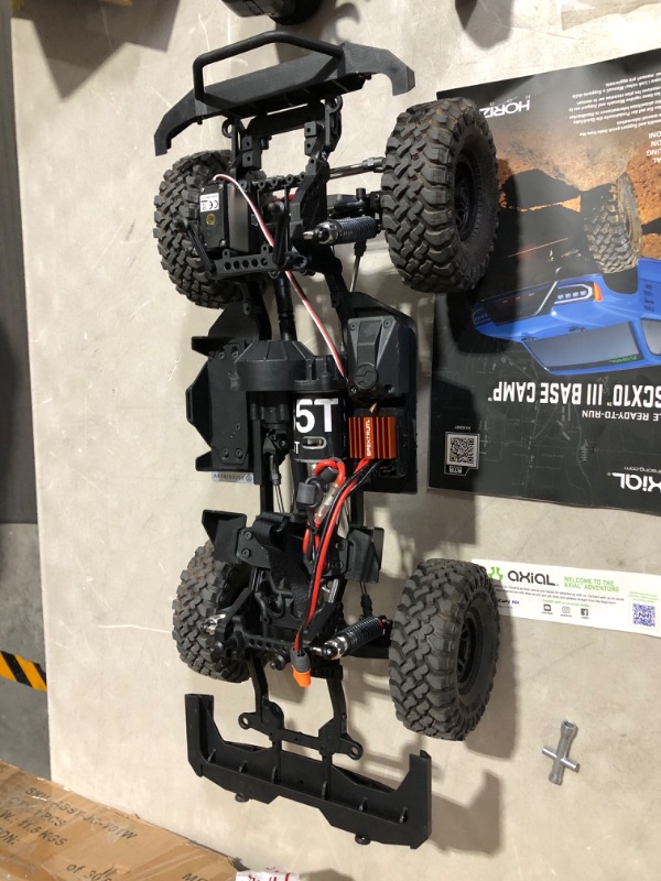 Photo 3 of ***BATTERY AND CHARGER NOT INCLUDED - UNABLE TO TEST***
Axial RC Truck 1/10 SCX10 III Base Camp 4WD Rock Crawler Brushed RTR