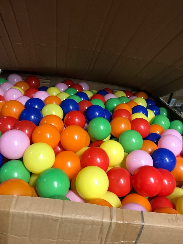 Photo 5 of Click N' Play Phthalate Free & BPA Free, Crush Proof Ball Pit Balls, Bulk 1000 pack