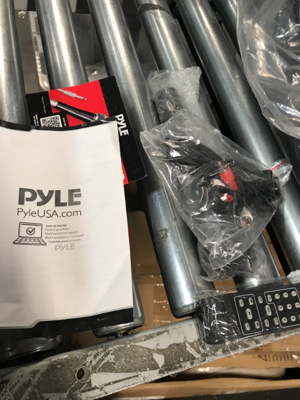 Photo 3 of Wireless Portable PA Speaker System - 700 W Battery Powered Rechargeable Sound Speaker and Microphone Set with Bluetooth 