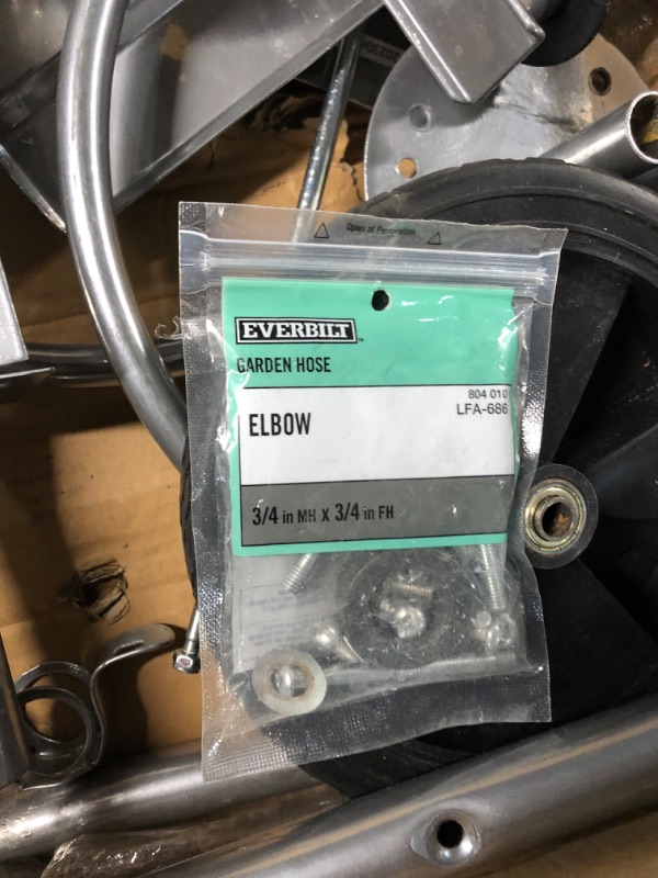 Photo 1 of VEVOR Hose Reel Cart, Hold Up to 250 ft of 5/8’’ Hose, Garden Water Hose Carts Mobile Tools  
