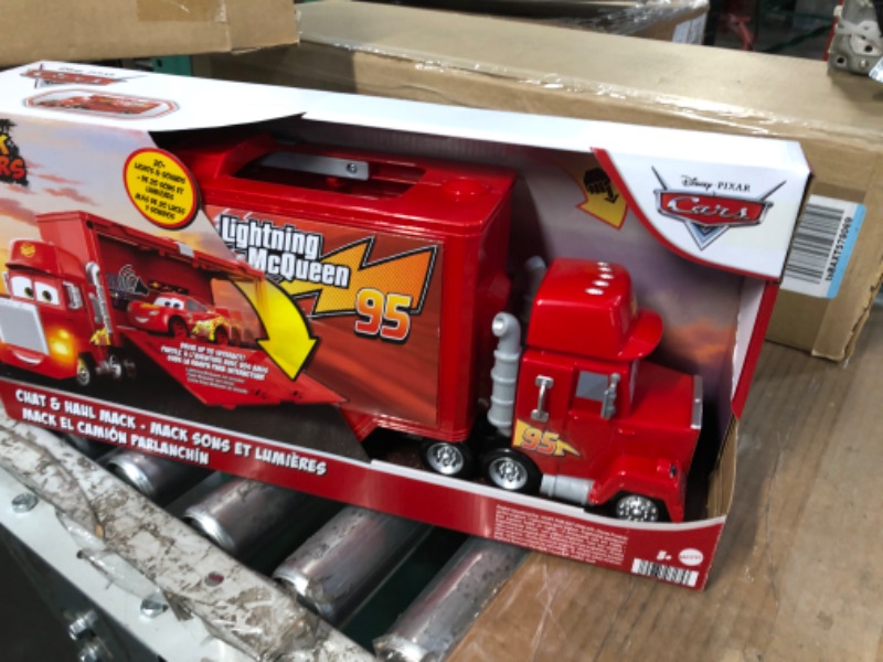 Photo 3 of Mattel Disney Pixar Cars Track Talkers Chat & Haul Mack Vehicle 