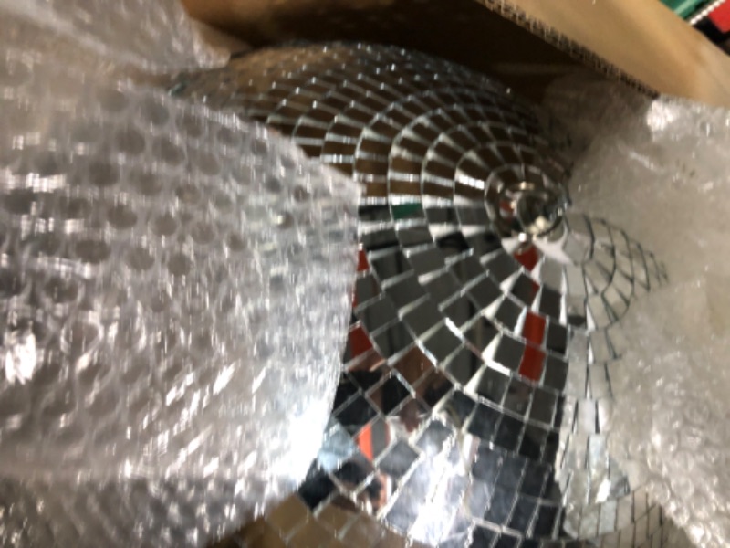 Photo 2 of  Mirror Disco Ball Great for a Party or Dj Light Effect Christmas