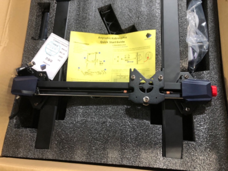 Photo 6 of **MAJOR DAMAGE*NON-FUNCTIONAL**FOR PARTS ONLY**
ANYCUBIC Vyper 3D Printer with TMC2209 32-bit Silent Mainboard 9.6" x 9.6" x 10.2" Printing Size