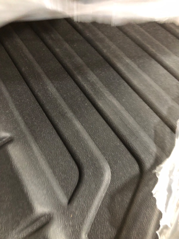 Photo 2 of ***USED - DAMAGED FROM FOLDING***
Elsetyler Custom Fit for Cargo Liner 2019 2020 2021 2023 Audi Q8/RS Q8 - Black TPO All Weather Heavy Duty Waterproof Rear Cargo Tray Trunk Floor Mat Protector
