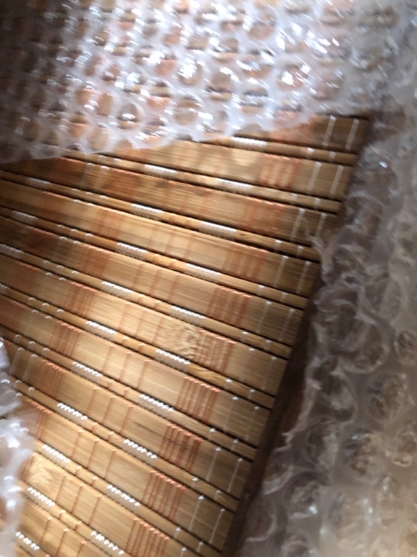 Photo 1 of Furnnylane 6 Panel Room Divider and Folding Screen Room Divider, Bamboo Room Divider for Room Separation,67" H x 92.1" W 6 Panel Brown