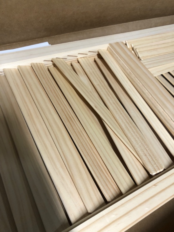 Photo 1 of ***see notes***LTL Home Products SHL43 Exterior Solid Wood Louvered Window Shutters, 15" x 43", Unfinished Pine
